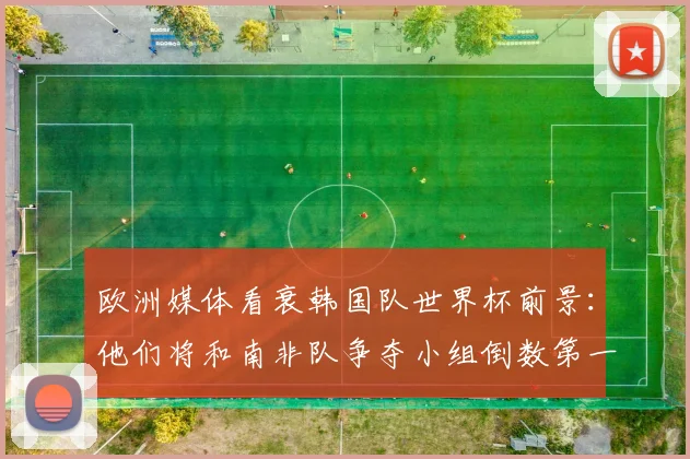 欧洲媒体看衰韩国队世界杯前景：他们将和南非队争夺小组倒数第一