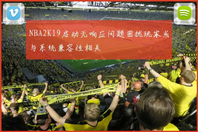 NBA2K19启动无响应问题困扰玩家或与系统兼容性相关